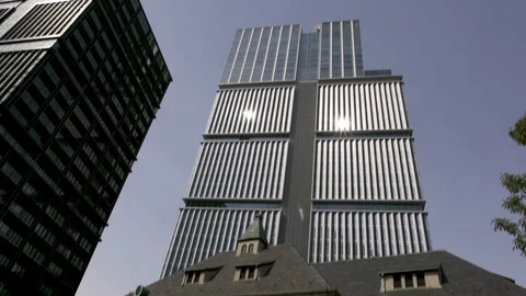TOKYO BUILDING LOW ANGLE Video stock 94675974