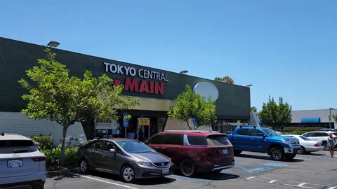 Tokyo central and main store in balboa san diego Stock Footage 201284875