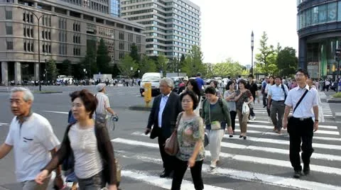 Tokyo city 5 Stock Footage 21833567