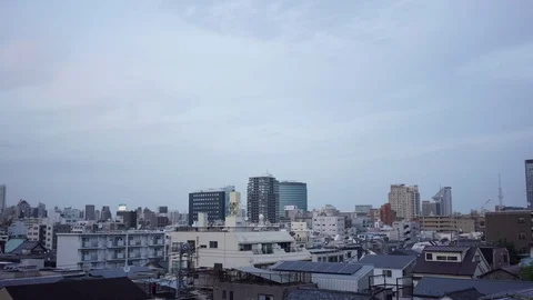 Tokyo City Timelapse 스톡 동영상 98008044
