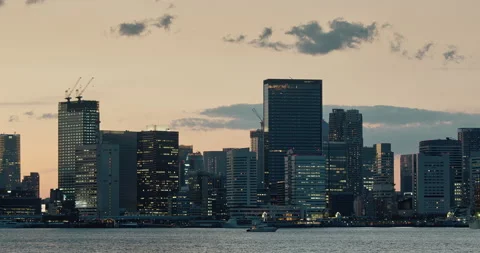 Tokyo cityscape in 4K Stock Footage 130740983