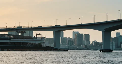 Tokyo cityscape in 4K Stock Footage 130745357