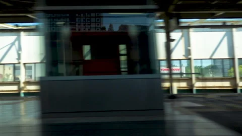 Tokyo cityscape seen from the train window Stock Footage 240807570