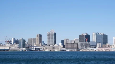 Tokyo Cityscape Skyline Video stock 100433710