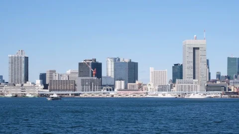 Tokyo Cityscape Skyline Stock Footage 100433727
