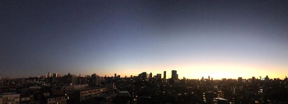 TOKYO DAWN Stock Photos