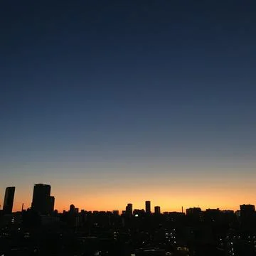 TOKYO DAWN Stock Photos