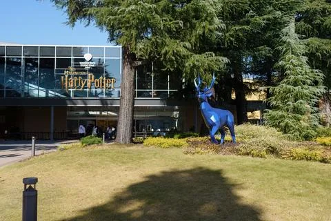 Tokyo - Dec 01 2025: Warner Bros. Studio make a new tour about the movie of Stock Photos
