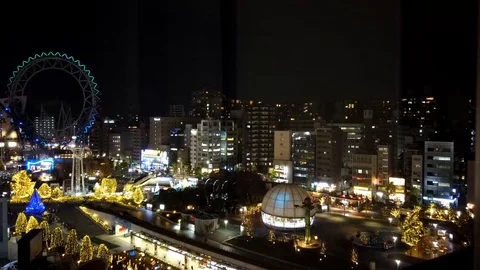Tokyo Dome Timelapse (NIght) Видео 101725396