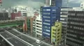 Tokyo Freeway And Train In Akihabara On Cloudy Day 4K HD Footage