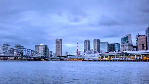 Tokyo Hyperlapse 스톡 동영상 135761297