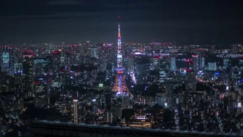 Tokyo Hyperlapse 스톡 동영상 135813482