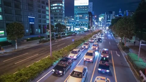 Tokyo Hyperlapse 스톡 동영상 135813724