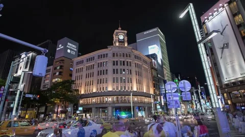 Tokyo Hyperlapse 스톡 동영상 135814339