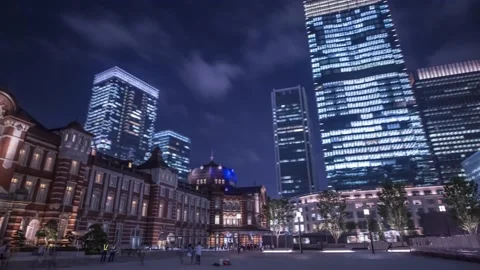 Tokyo Hyperlapse 스톡 동영상 135814559