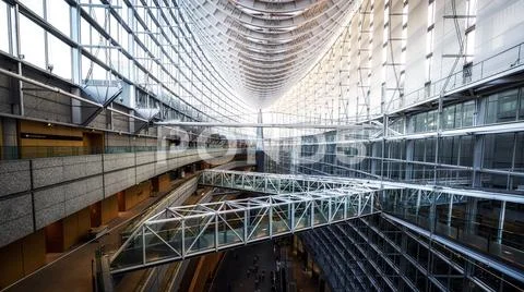 Tokyo international forum Stock Photos