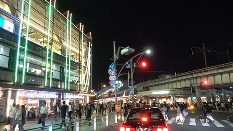 Tokyo / Japan (Moving image) Stockbeeldmateriaal 101359273