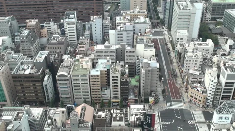 Tokyo, Japan - October 6 2008 Stock Footage 5502653