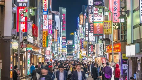 Tokyo, Japan, Time Lapse Video, Best of Tokyo Street Videos 