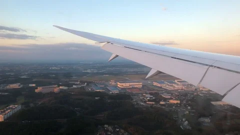 Tokyo Landing view 库存影片 85152092