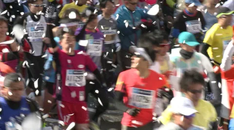 Tokyo Marathon Stock-Footage 31207072