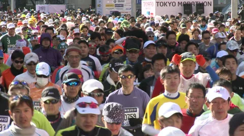 Tokyo Marathon Stock-Footage 31207172