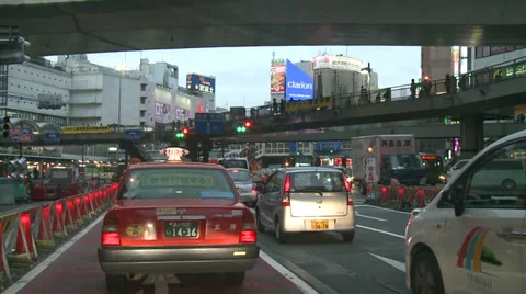 Tokyo night driving Stock-Footage 31079515