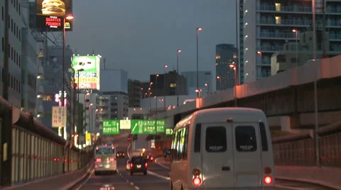 Tokyo night driving Stock-Footage 31079598