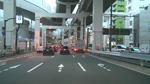 Tokyo night driving Stock-Footage 31080143