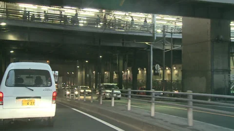 Tokyo night driving Video stock 31080321