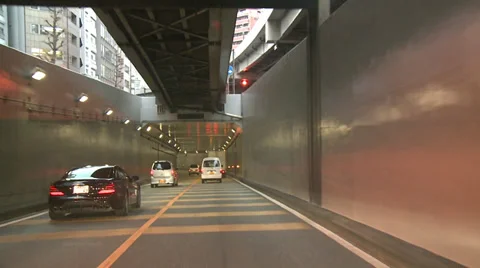 Tokyo night driving Video stock 31080640