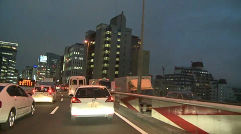 Tokyo night driving Stock-Footage 31080837