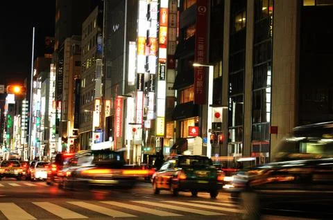 Tokyo by night Foto stock