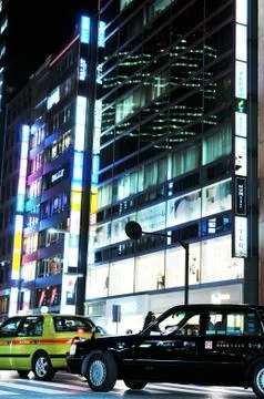 Tokyo by night Stock Photos