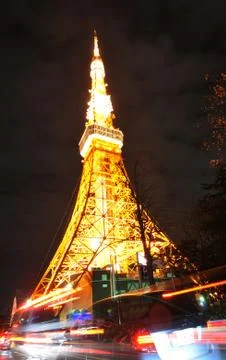 Tokyo by night Foto stock