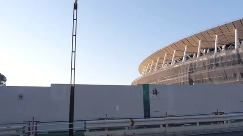 Tokyo olympic games stadium Video stock 102598520