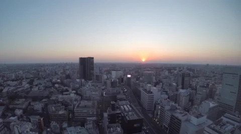 Tokyo panoramic city view 스톡 동영상 49699960
