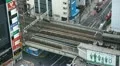 Tokyo Railway, Japan, Regional Train Passing, Speed Train, Metropolitan Area HD Footage