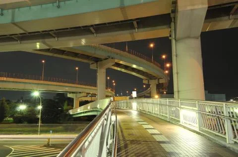 Tokyo roads Stock Photos