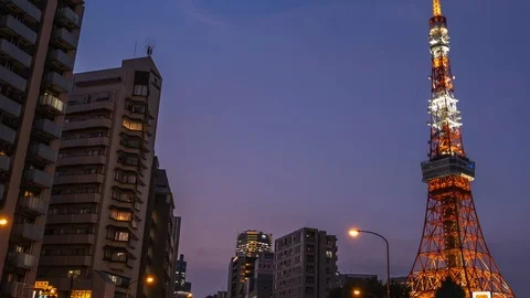 Tokyo Rower Time Lapse Stock Footage 121541976