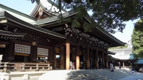 Tokyo Shrine Stock Footage 49700420