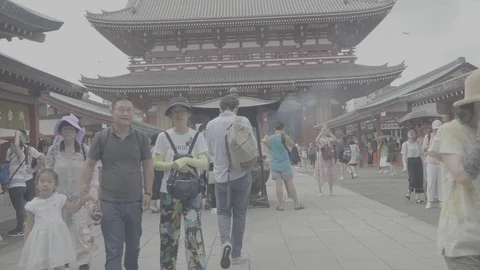 Tokyo Shrine Stock Footage
