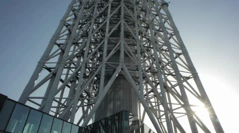 Tokyo Sky Tree 2 Stock Footage 24868270