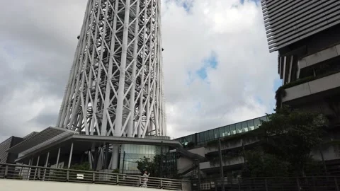 Tokyo Sky Tree Stock Footage 148086387