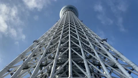 Tokyo Sky Tree Video stock 148086799
