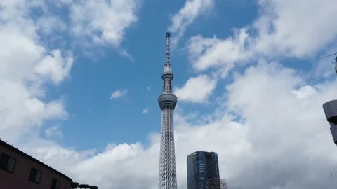 Tokyo Sky Tree Stock Footage 148087163