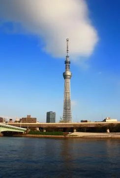 Tokyo sky tree 库存照片