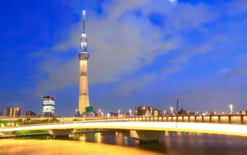 Tokyo sky tree Stock Photos