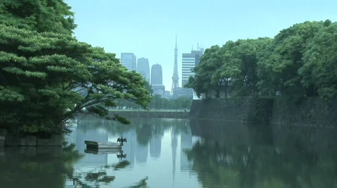 Tokyo Skyline 2 Stock Footage 330958