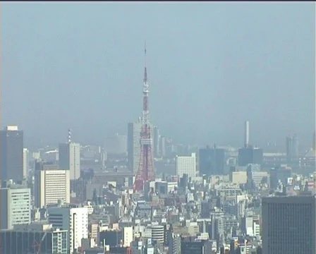 Tokyo Skyline 스톡 동영상 88408